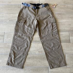 Duluth Trading Mens Dry on The Fly Cargo Pants in Bark Size: M